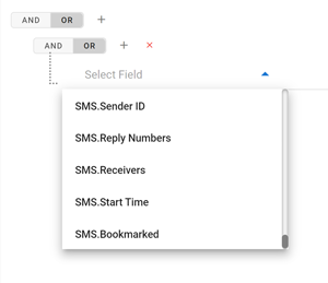 SMS Select Field