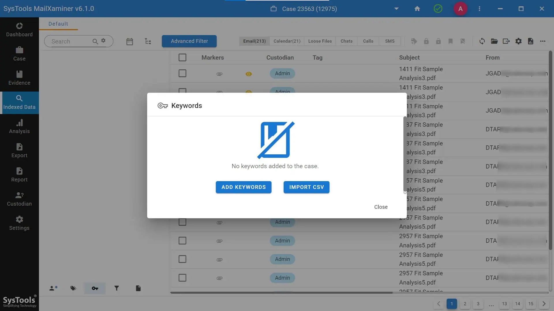 keyword as a type of digital evidence