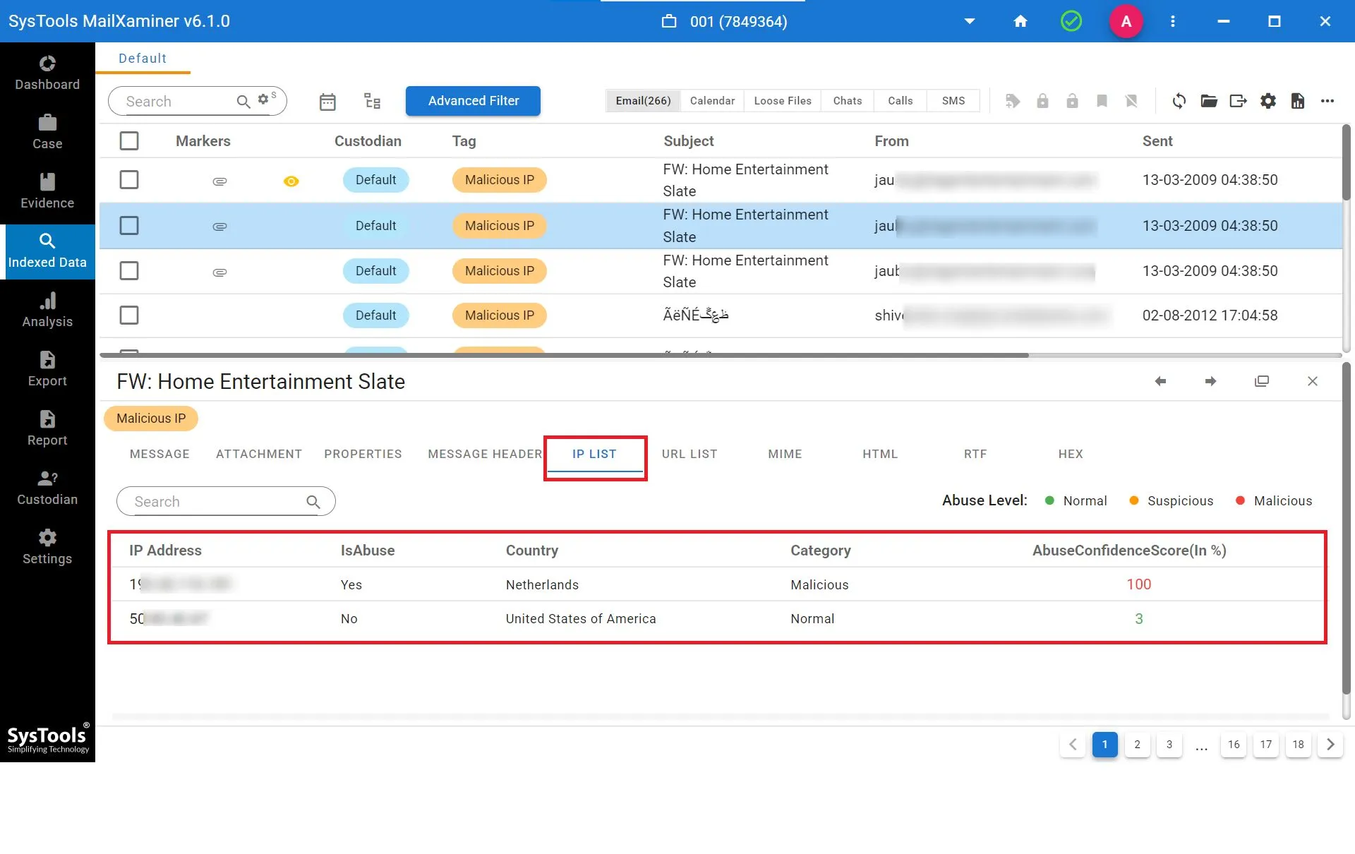 message header preview to know how to check email ip address