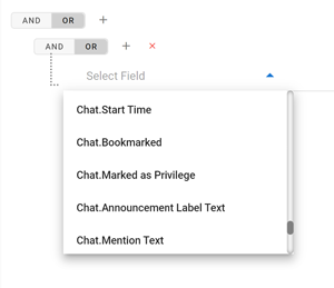 Chat Select Field
