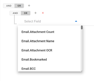 Email Select Field
