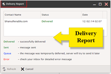 delivery-report-emails