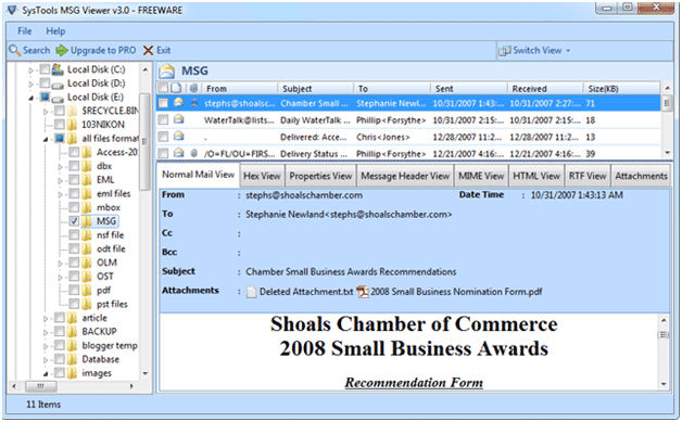 Free Tools for Forensic Analysis of Email Header
