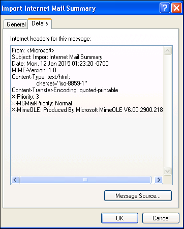 Outlook Express Email Forensics