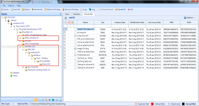 View Embedded Files