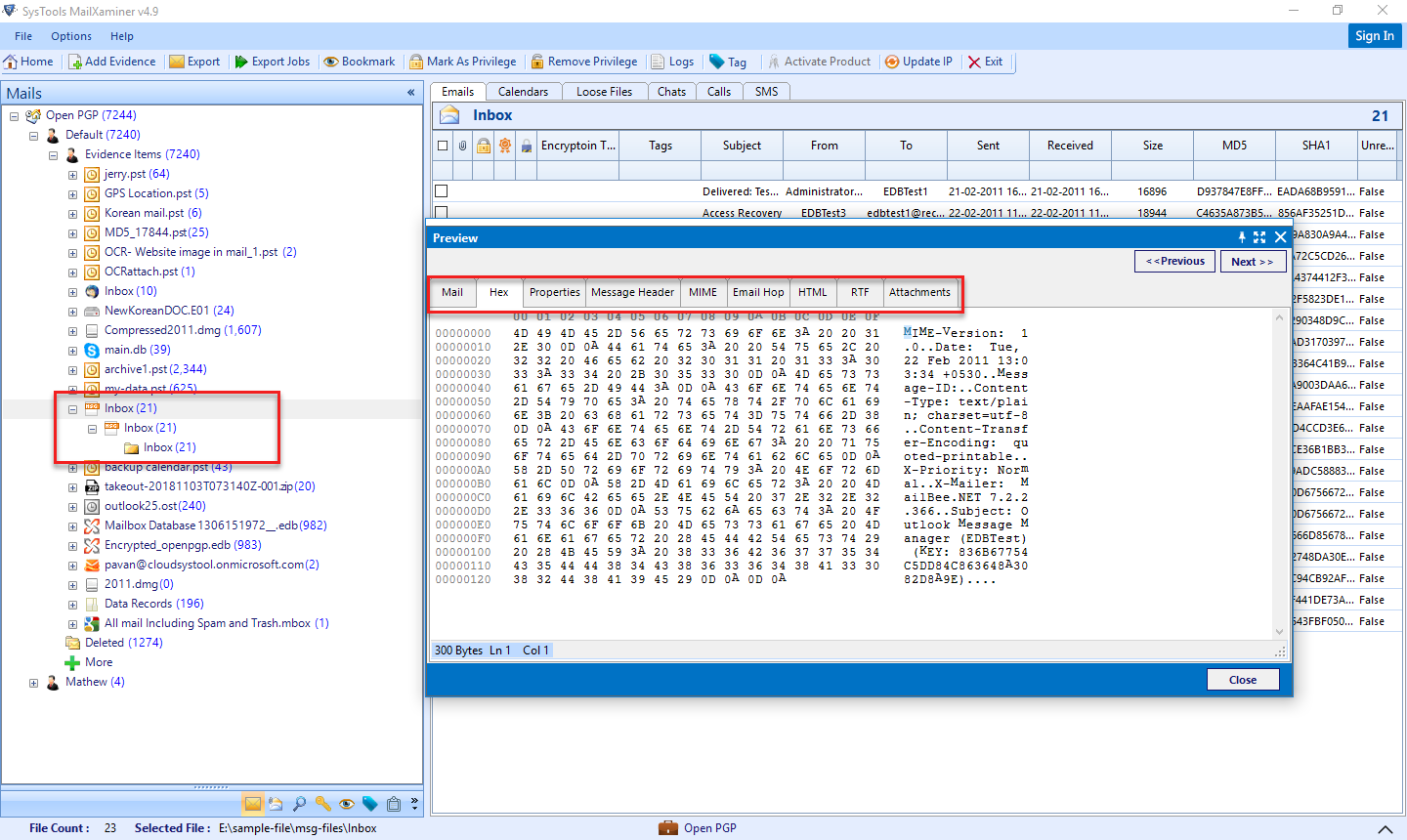 outlook msg file format