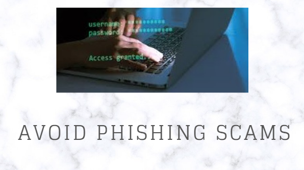 avoid phishing scams