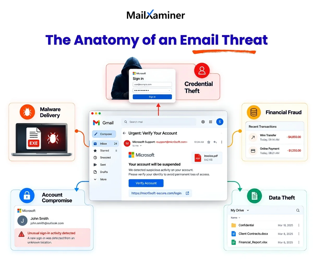 Anatomy of Email Threat