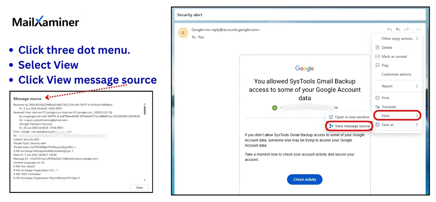 How to Check Email Header in Outlook