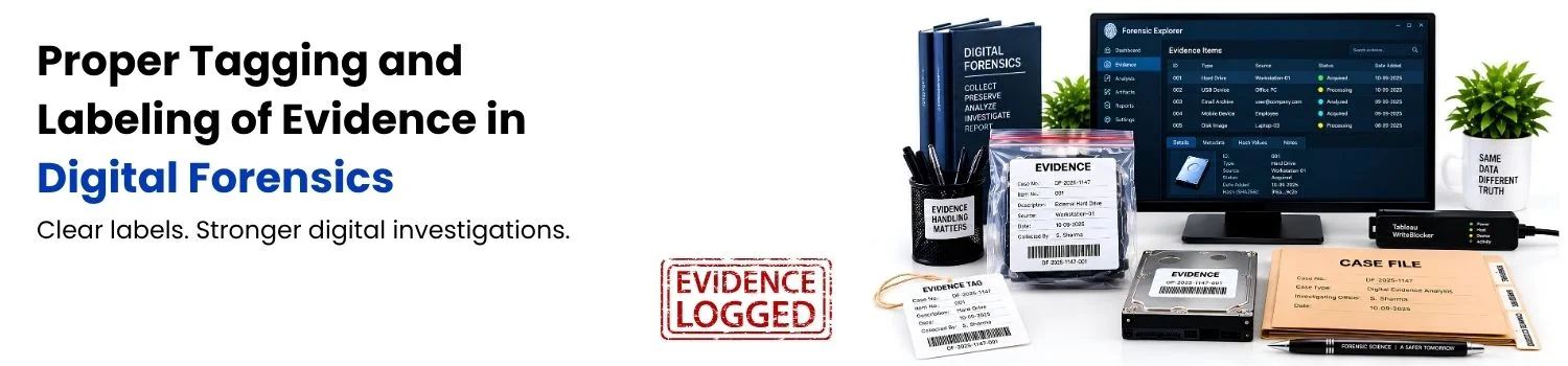 Proper Tagging and Labeling of Evidence