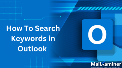 how to search keywords in outlook