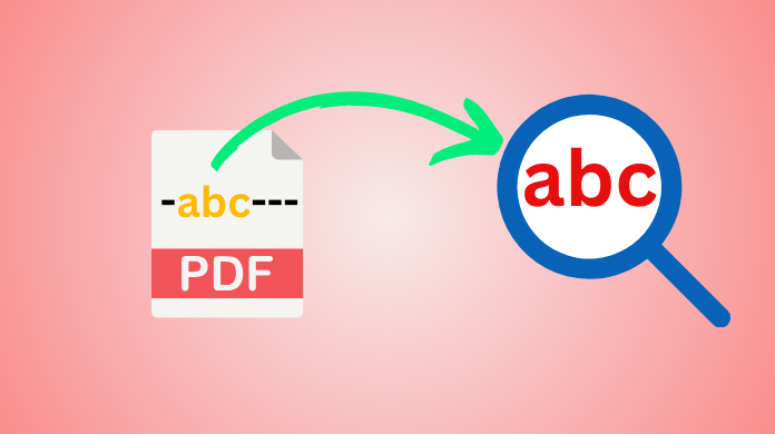 search keywords in pdf during forensic examination