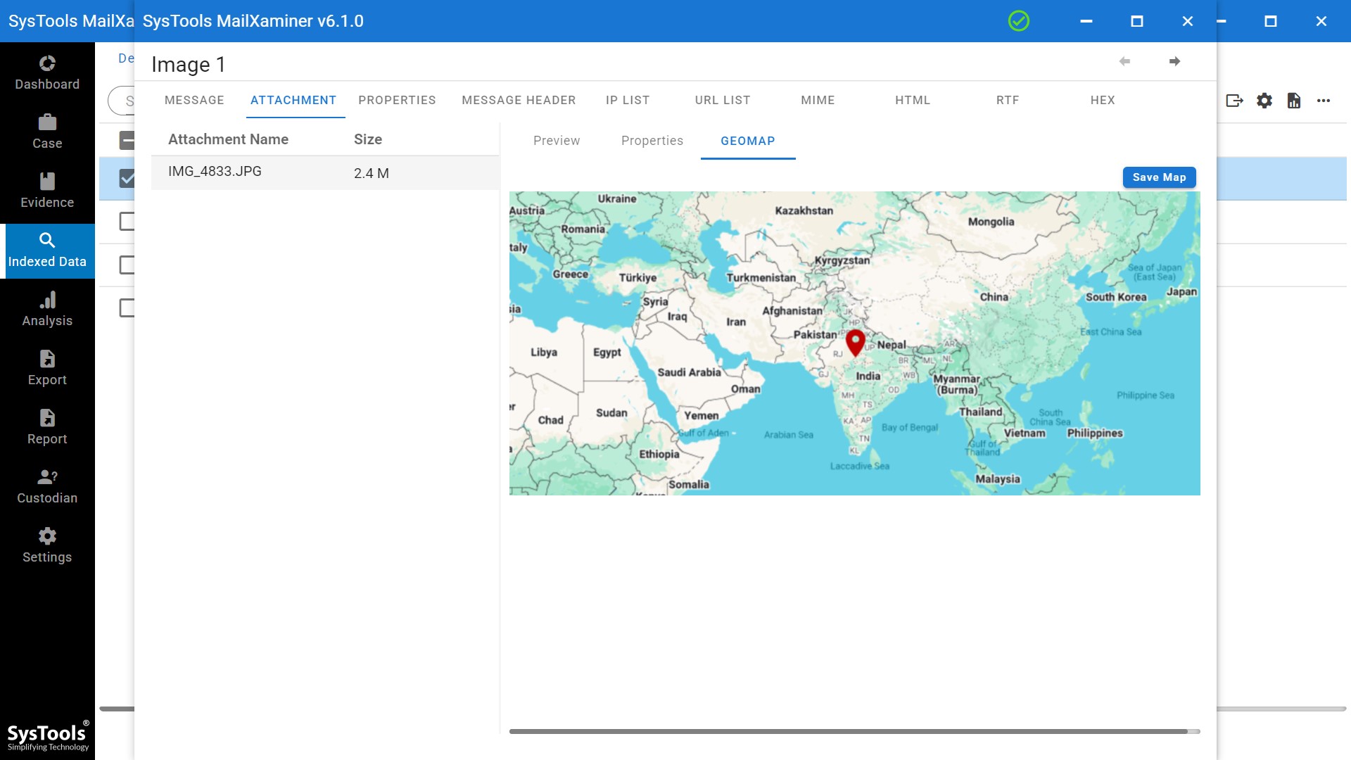 how to find out where a photo was taken thorugh adavanced software