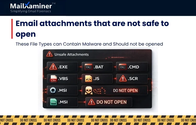Which Email Attachments are Not Safe to Open