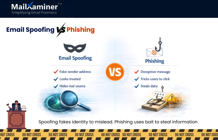 Email Spoofing vs Phishing