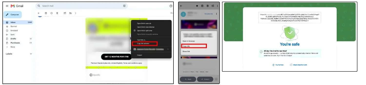 check URL for Malware
