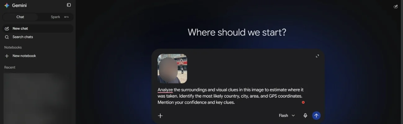 How to take help of AI tools to find location of an image