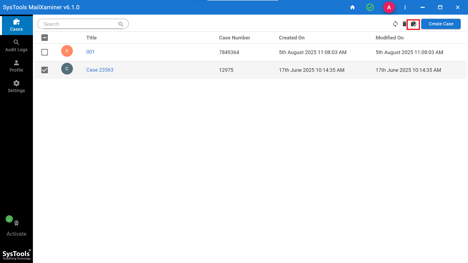how to manage evidence through software