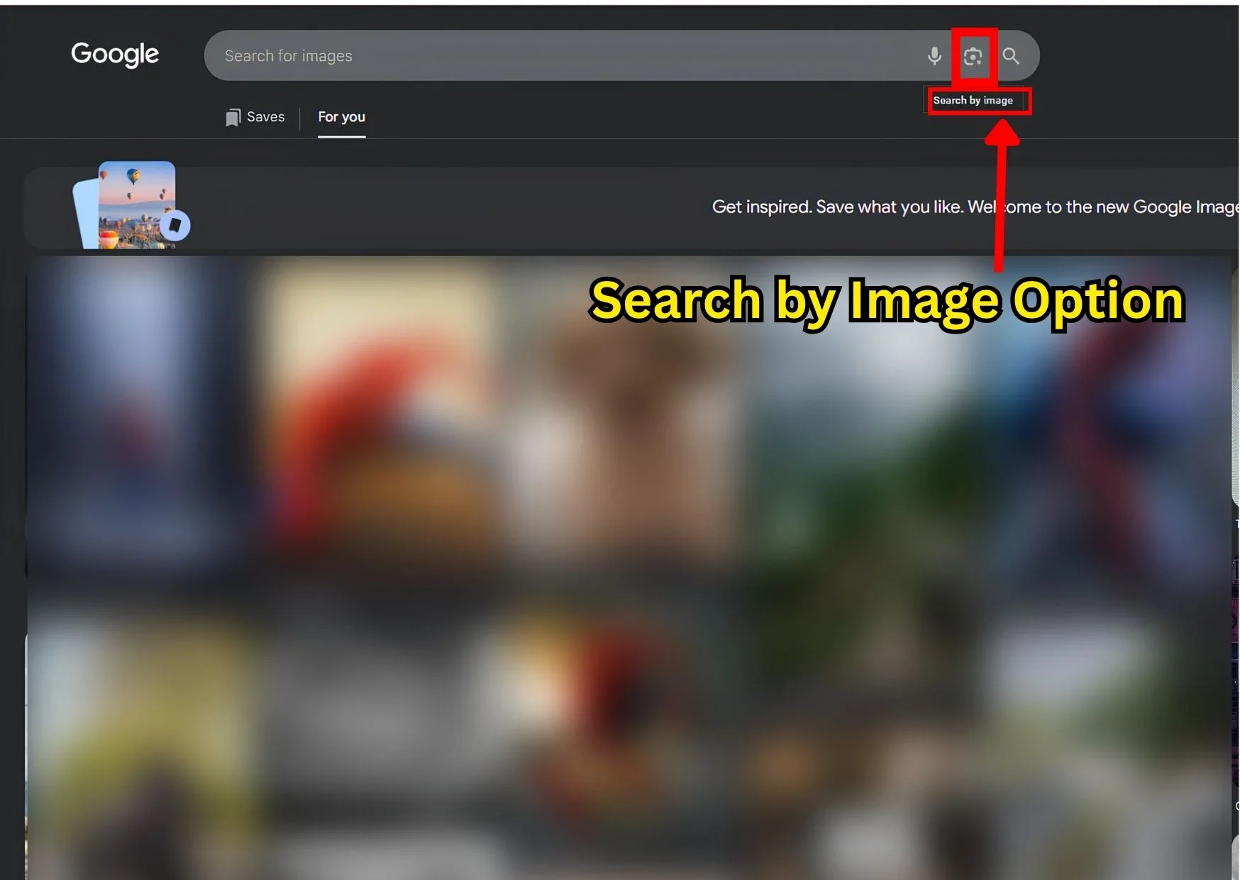 How to search by image in Google