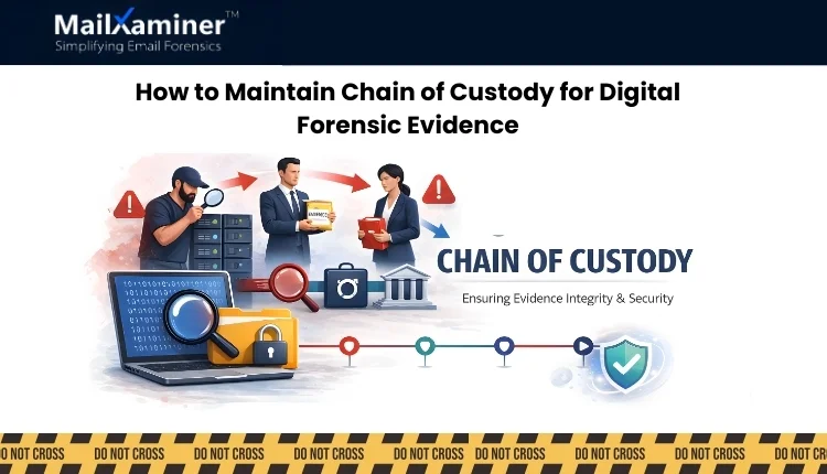 How to Maintain Chain of Custody for Digital Forensic Evidence