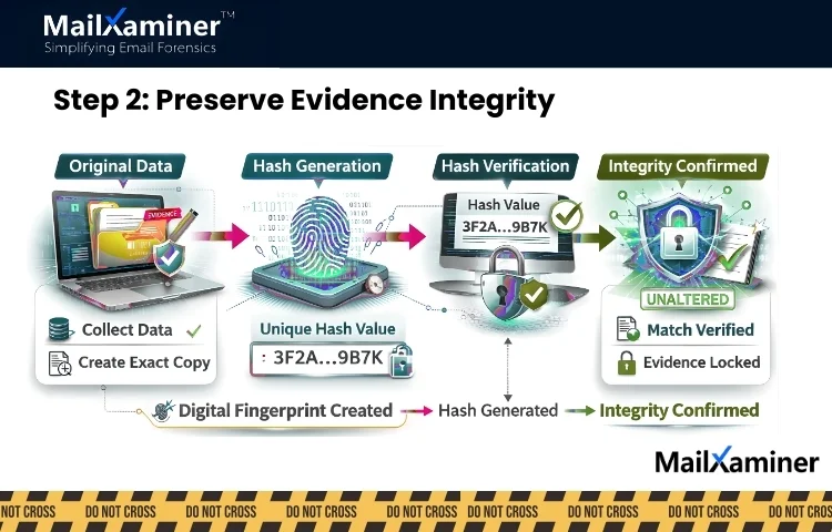 Preserve Evidence Integrity