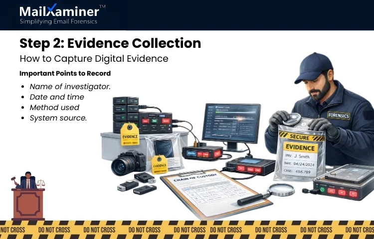 How to collect evidence in Digital Forensics