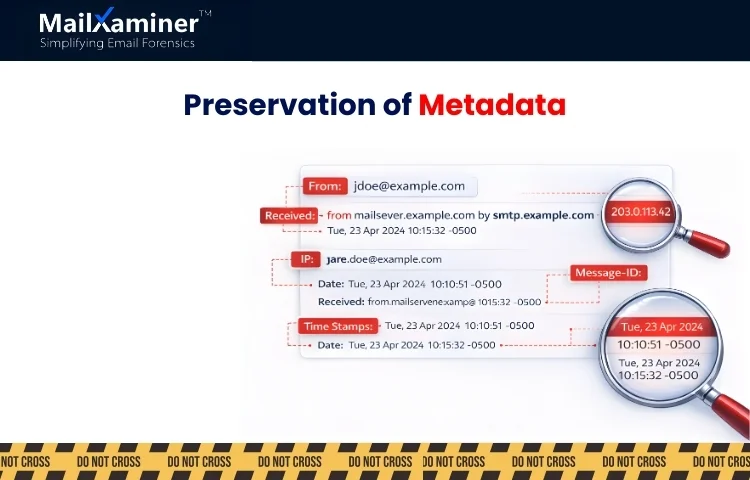 How to preserve meta data