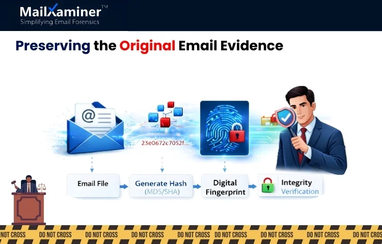 How to preserve original email evidence