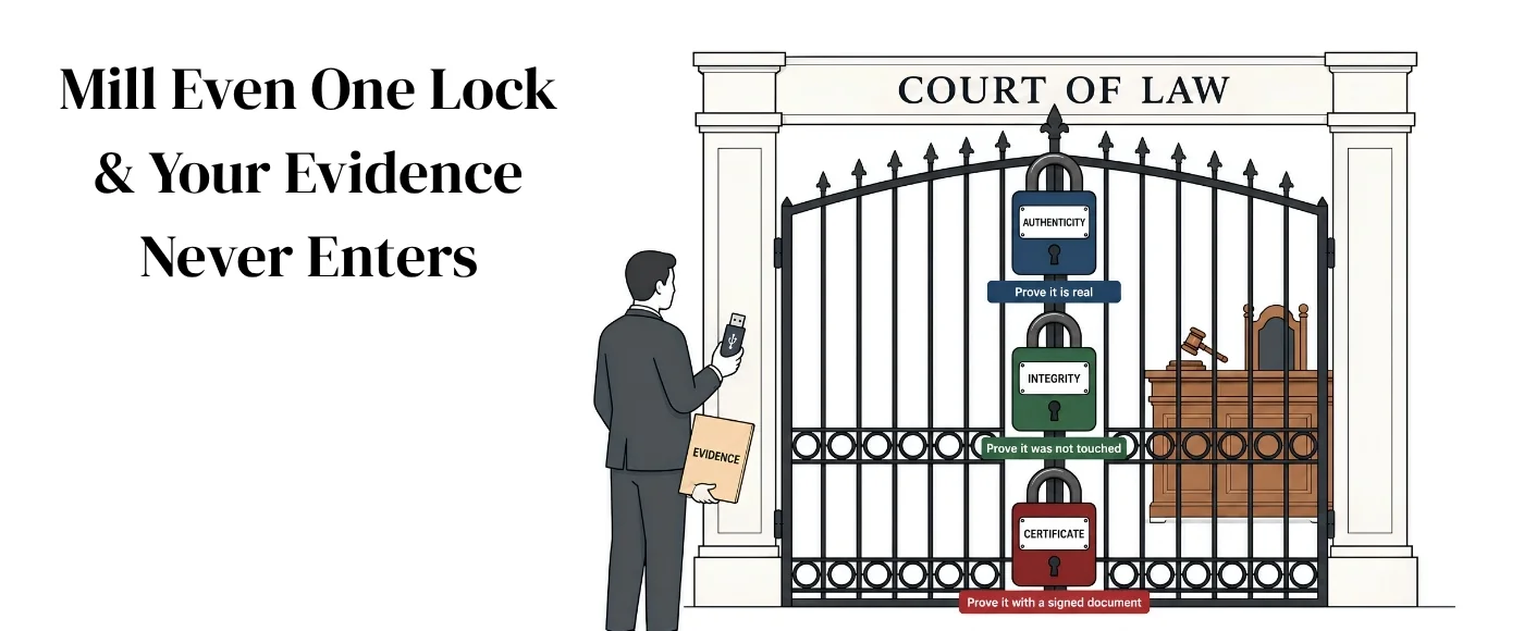 admissibility of tampered video evidence in court India