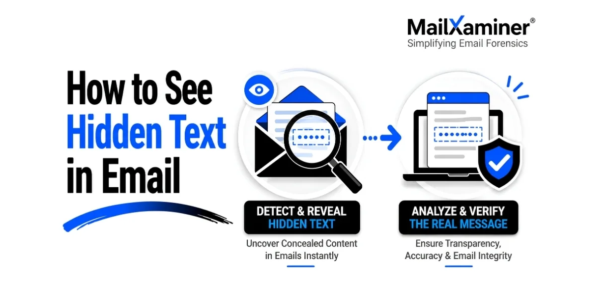 how to see hidden text in email