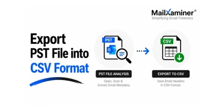 Export PST file into CSV format