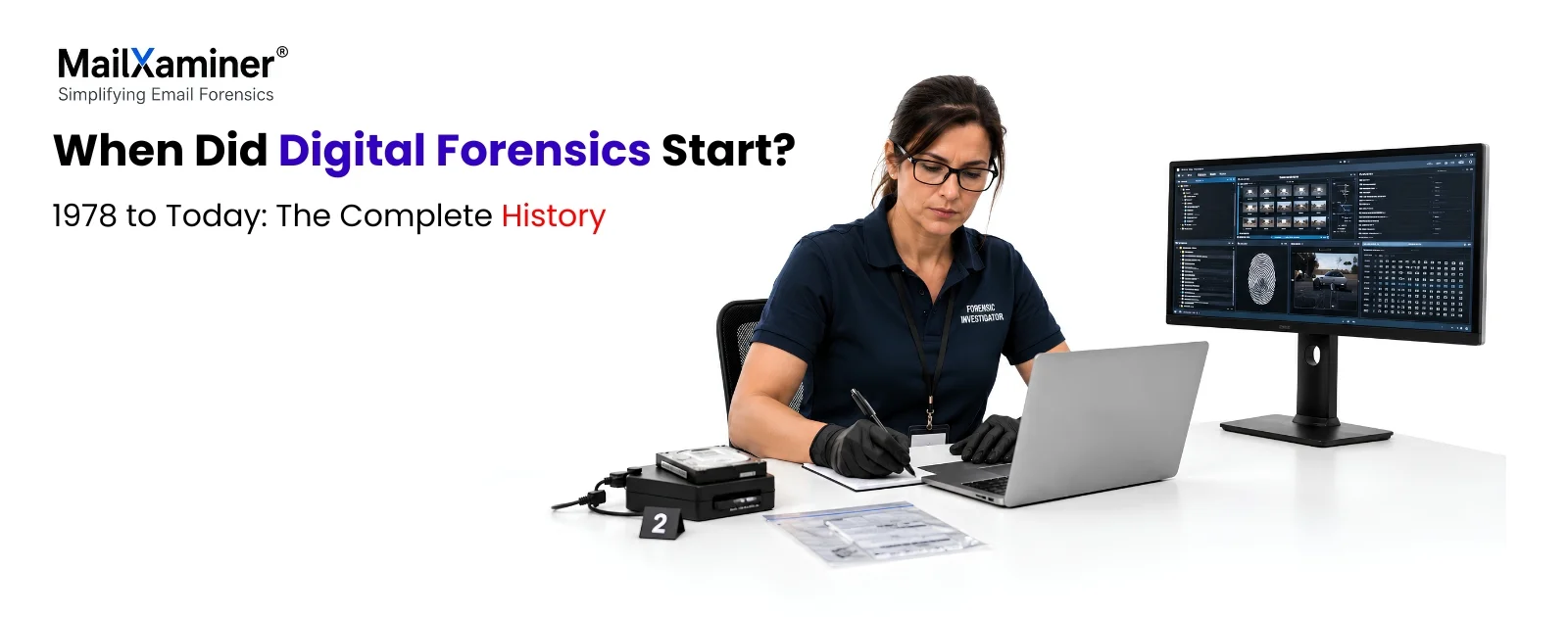 when did digital forensics start