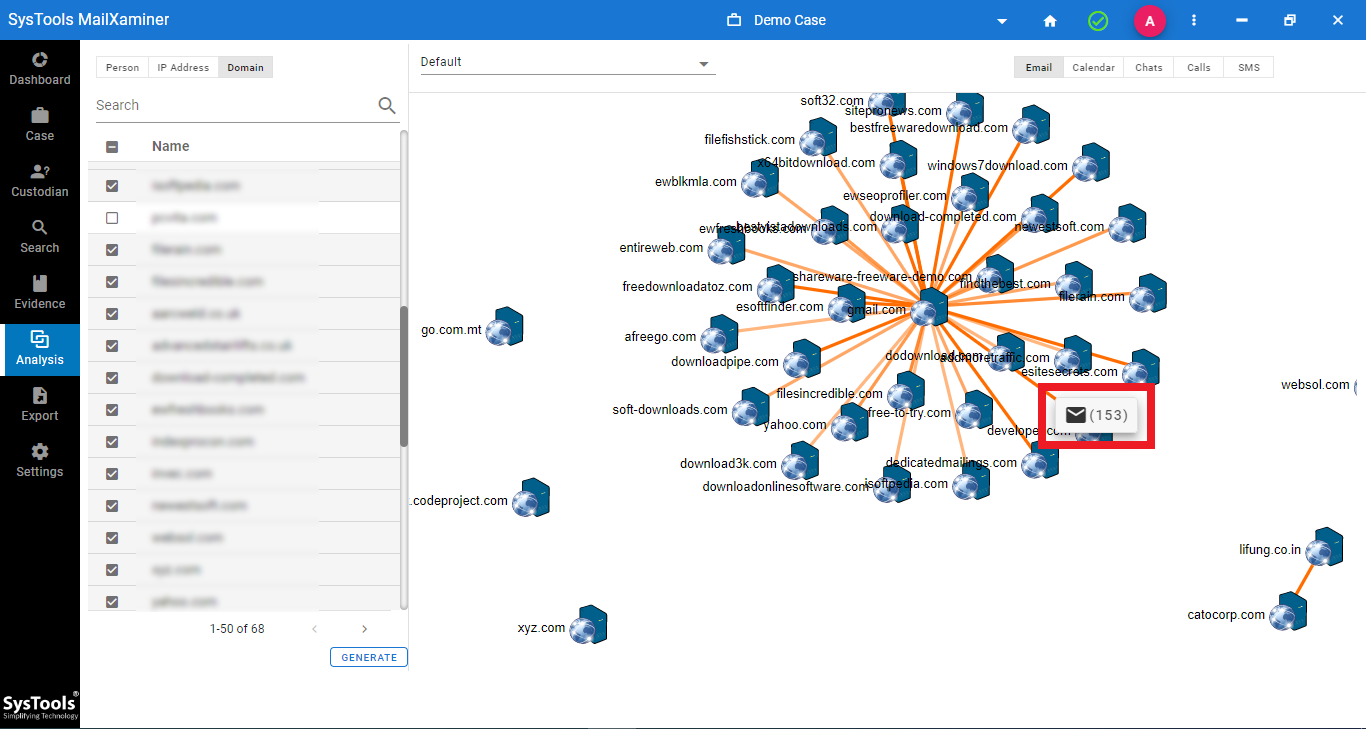 domain link analysis