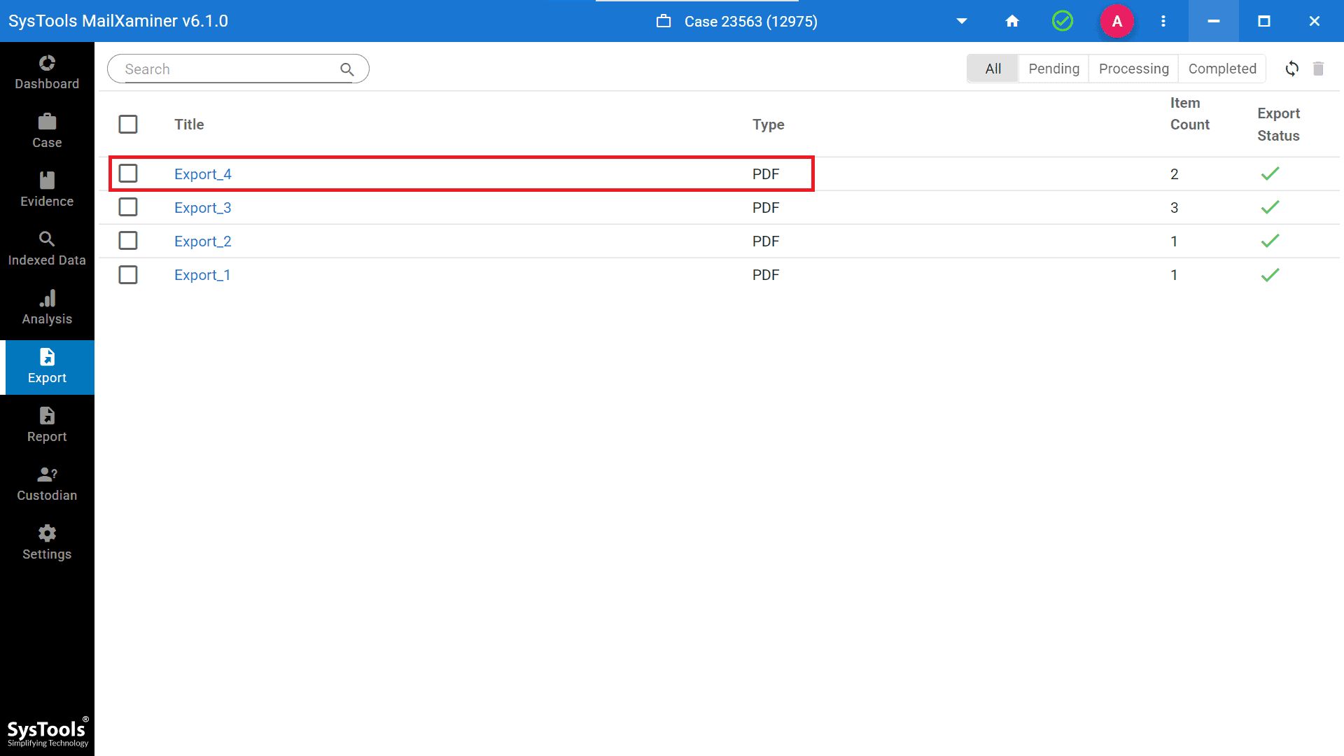 Select Destination File
