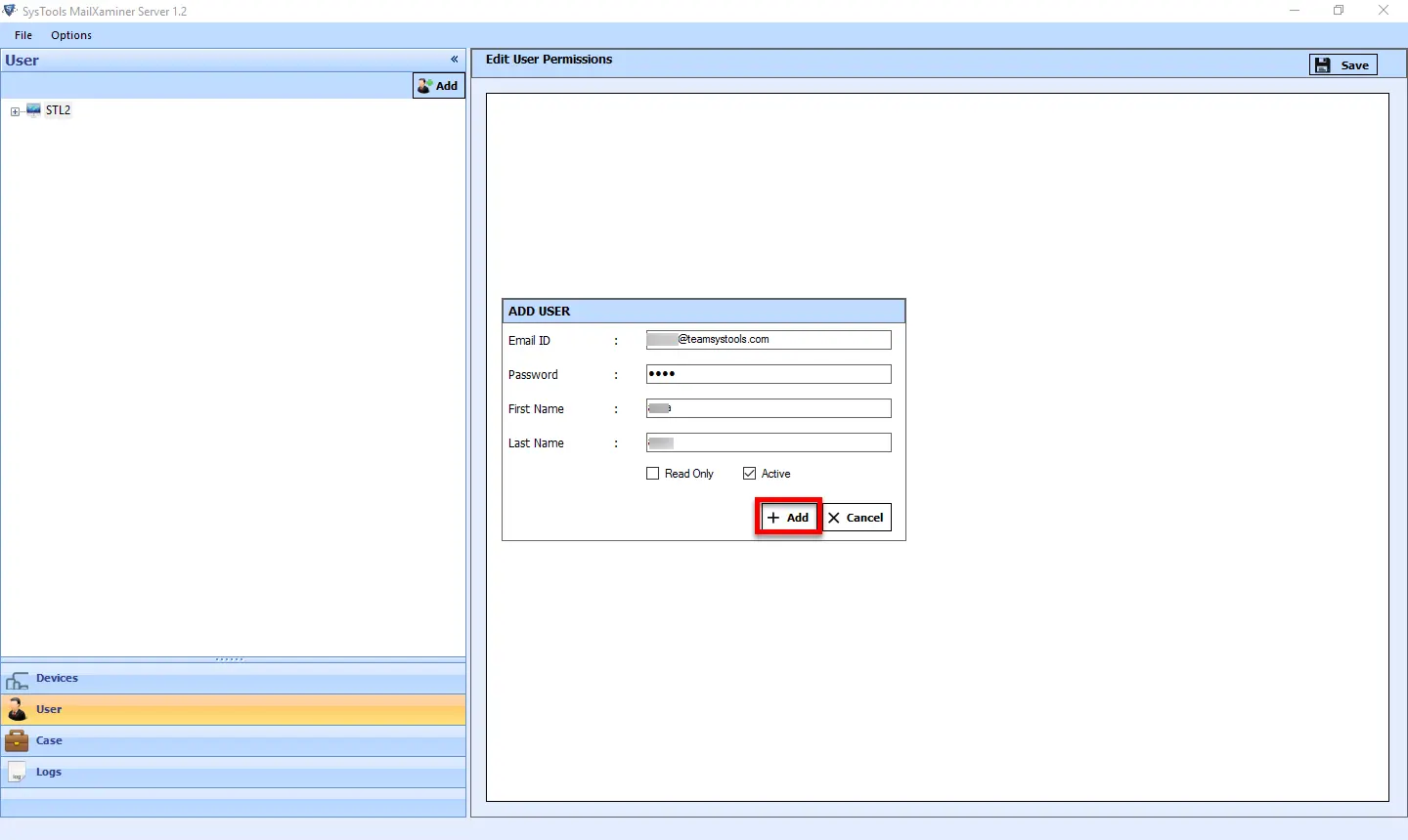 Add Credentials