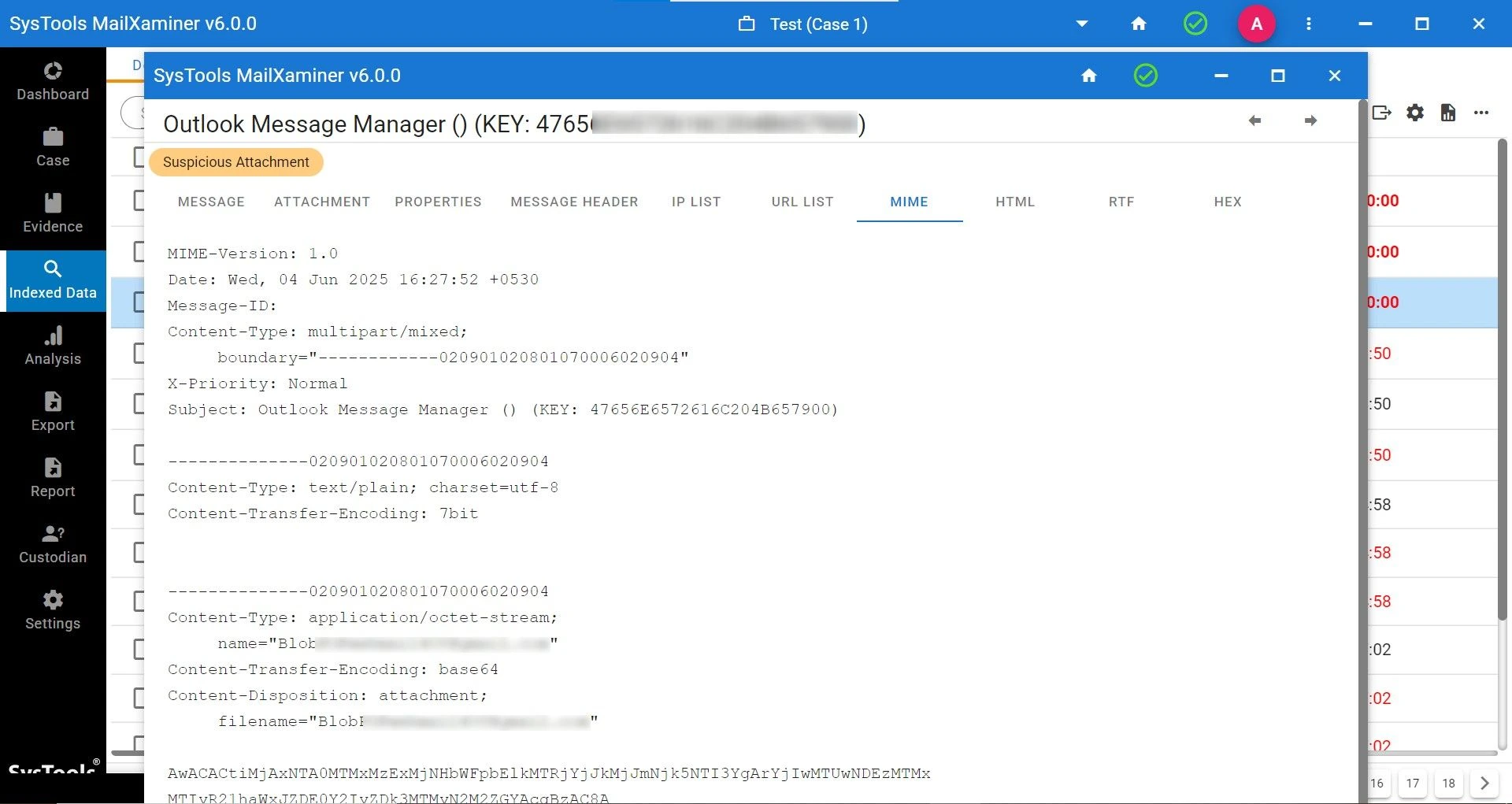 MIME Header Analyzer