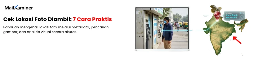 cek lokasi foto diambil